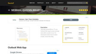 
                            7. Welcome to Webmail.queenslibrary.org - Outlook Web App - Www Queenslibrary Org Portal