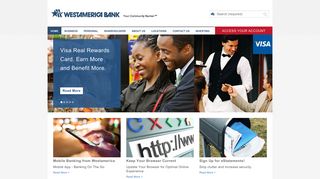 
                            3. Welcome to Westamerica Bank - Westamerica Bank Credit Card Portal