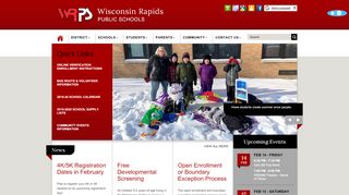 
                            6. Welcome to Wisconsin Rapids Public Schools - Wrps Portal