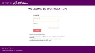
                            3. Welcome to Workstation - Scentsy - Scentsy Pay Portal