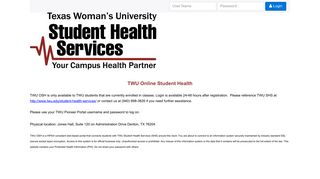 
                            1. Welcome - Twu Patient Portal
