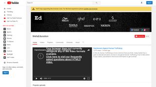 
                            4. WellaEducation - YouTube - Wella Education Portal