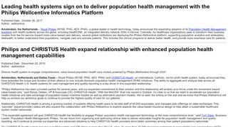 Wellcentive Attending Health Data Management's Healthcare ... - Wellcentive Pqrs Portal