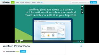 
                            5. WellMed Patient Portal on Vimeo - Wellmed Patient Portal