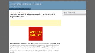 
                            7. Wells Fargo Health Advantage Credit Card Login | Bill ... - Raymour And Flanigan Credit Card Portal Wells Fargo
