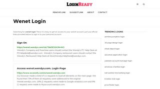 
                            8. Wenet Login — Sign in to Account - loginready.com - Https Www Protectmyid Com Portal Aspx Sc 672019