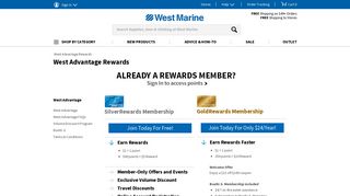 
                            3. West Advantage Rewards | West Marine