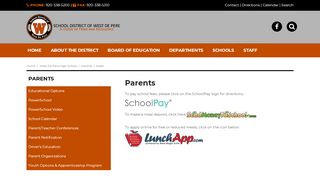 
                            5. West De Pere High School Parents | Parents - Parent Portal De Pere