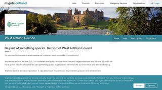 
                            2. West Lothian Council Jobs | myjobscotland - West Lothian Council Jobs Portal
