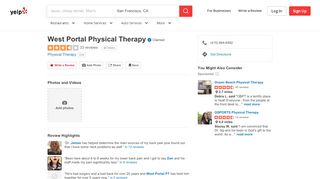 West Portal Physical Therapy - 32 Reviews - Physical Therapy - 681 ... - West Portal Physical Therapy