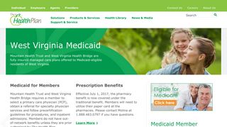 
                            5. West Virginia Medicaid - The Health Plan - West Virginia Family Health Provider Portal