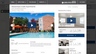
                            3. Westchase Creek Apartments in Houston, Texas | Veritas Equity ... - Westchase Creek Resident Portal