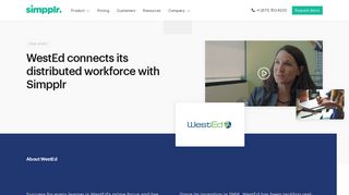 
                            6. WestEd Case Study | Simpplr - Wested Intranet Login