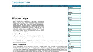 
                            6. Westpac Login, Westpac Bank Login - Online Banks Guide - Sec Westpac Co Nz Portal