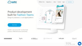 
                            3. WFX Cloud PLM |PLM Software for Fashion Business - Wfx Login