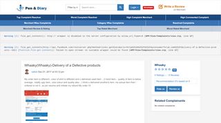 
                            7. Whaaky(Whaaky)-Delivery of a Defective products - Whaaky Login