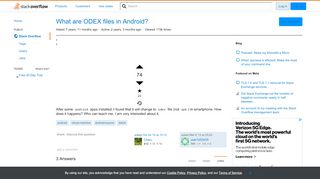 
                            3. What are ODEX files in Android? - Stack Overflow - Odex Sign In