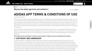 
                            4. What are the adidas app terms and conditions? - Adidas Confirmed Sign Up