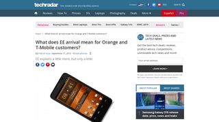 
                            8. What does EE arrival mean for Orange and T-Mobile customers? - Ee Mobile Portal Orange