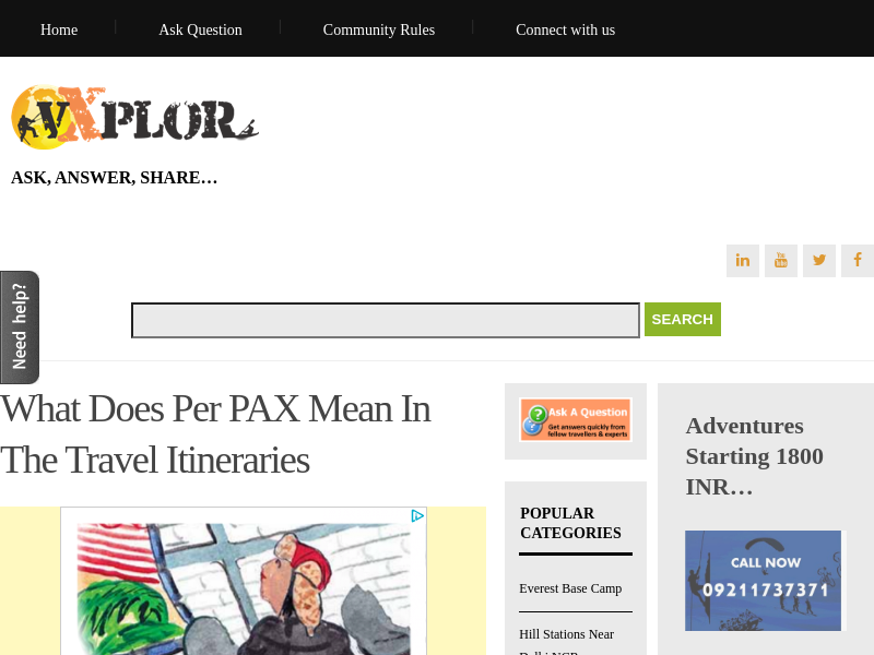 
                            4. What does per PAX mean in the travel itineraries - vXplor ...