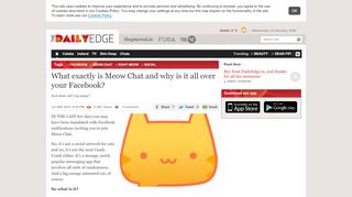 
                            4. What exactly is Meow Chat and why is it all over your Facebook? - Meow Share Accounts Facebook Portal