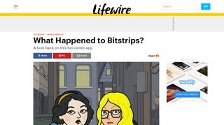 
                            3. What Happened to Bitstrips? - Lifewire - Bitstrips Portal Page