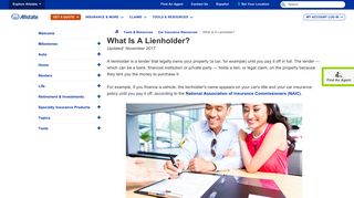 
                            6. What Is a Lienholder on an Insurance Policy? | Allstate - Allstate Lienholder Portal