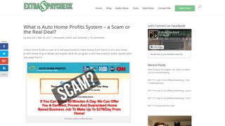 
                            1. What is Auto Home Profits System - a Scam or the Real Deal ... - Auto Home Profits Login