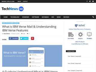 
                            7. What is IBM Verse Mail & Understanding IBM Verse Features