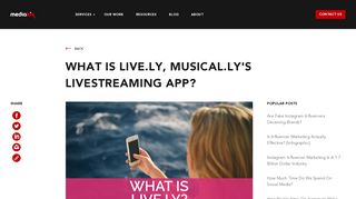 
                            2. What Is Live.ly, Musical.ly's New Live Streaming App? - Mediakix - Musically Lively Portal