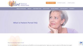 
                            5. What is Patient Portal FAQ - Lifeline Medical Associates - Lifeline Patient Portal