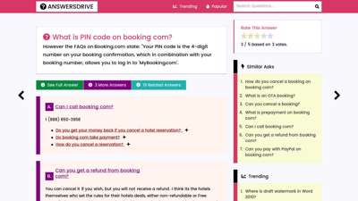 What is PIN code on booking com?  AnswersDrive