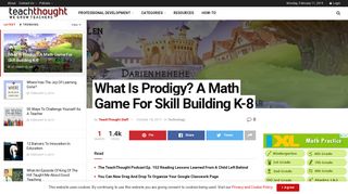 What Is Prodigy? A Math Game For Skill Building K-8 - - Prodigy Math Teacher Portal