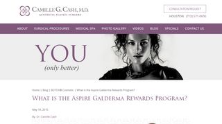 
What is the Aspire Galderma Rewards Program?  
