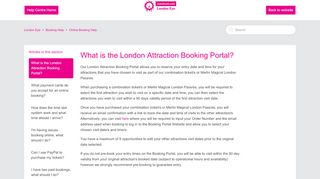 
                            5. What is the London Attraction Booking Portal? – London Eye - London Big Ticket Login