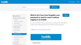 
                            3. What to do if you have forgotten your password or need to ... - Vets Now Huddle Login
