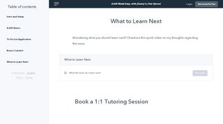 
                            7. What to Learn Next - DevSprout - Learnnext Com Portal
