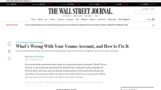 
                            8. What's Wrong With Your Venmo Account, and How to Fix It ... - Venmo Facebook Sign In