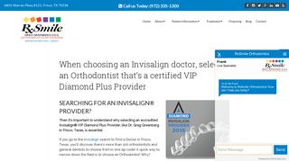 
                            4. When choosing an Invisalign doctor, select an Orthodontist ... - Vip Invisalign Doctor Login