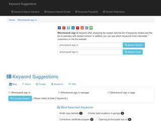 Whentowork sign in" Keyword Found Websites …