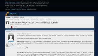Where And Why To Get Certain House Portals - Tips Archive - Zybez ... - Kharyll Portal Osrs