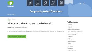 
Where can I check my account balance? - Frequently Asked ...  
