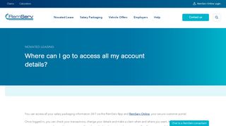 
                            5. Where can I go to access all my account details? | RemServ - Remserv Secure Portal