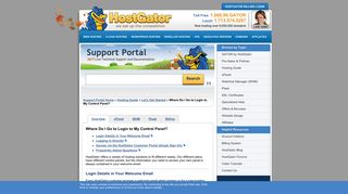 
                            6. Where Do I Go to Login to My Control Panel? « HostGator.com ... - Hostgator Billing Portal