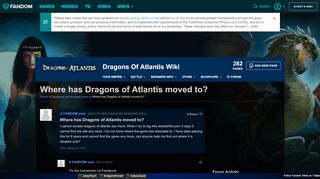 
                            2. Where has Dragons of Atlantis moved to? | Dragons Of Atlantis Wiki ...