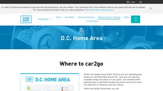 
                            5. Where to Drive | car2go Home Area in DC - Car2go Washington Dc Portal
