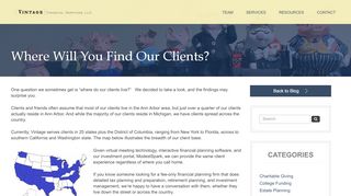 
                            8. Where Will You Find Our Clients? - Ann Arbor Investment ... - Modestspark Portal