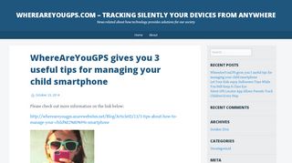 
                            7. WhereAreYouGPS.com - Tracking silently your devices from ... - Whereareyougps Com Portal