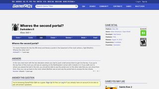 Wheres the second portal? - Darksiders II Answers for Xbox 360 ... - Darksiders 2 Voidwalker Portal Locations