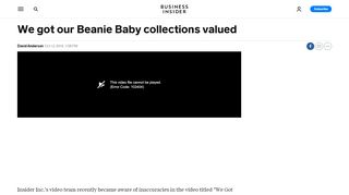 
Which Beanie Babies are worth money? - Business Insider  

